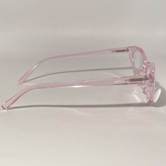 1339 Emma Cateye Reading Glasses 2.25 Clear Pink Readers NWT - Picture 6 of 9